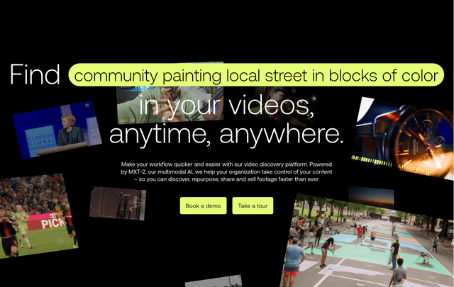 Moments :  AI-driven video discovery platform 