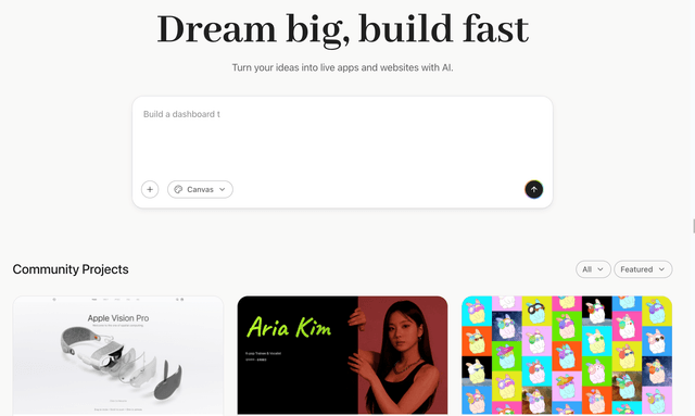 Trickle: Turn your ideas into live apps and websites with AI.