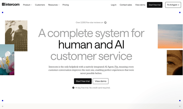 Intercom is a customer service platform