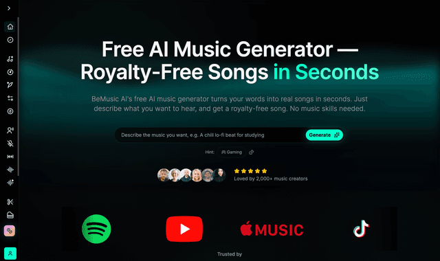 Be Music AI :AI Music Generator