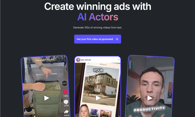Arcads: Create winning ads with ‍AI Actors