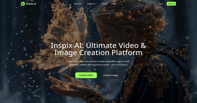 Inspix AI is an AI video and image creation platform