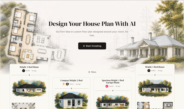 Drafted :Design Your House Plan With AI