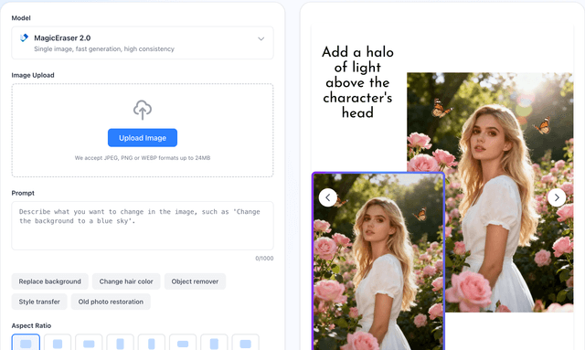 Magic Eraser: Free AI Image Editor Online