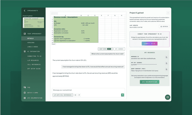 Grid: Build AI application powered by spreadsheet logic