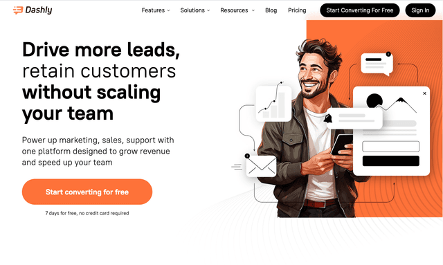 Drive more leads, retain customers without scaling your team