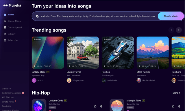 Mureka AI Music Generator