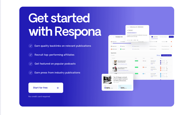 Respona : Drive more organic traffic to your website