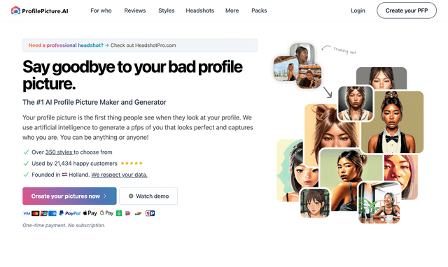 Profile Picture AI :Turn everyday selfies into studio