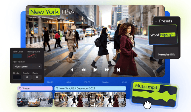 Flixier is a cloud-based video editing platform