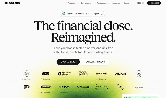 Stacks :AI-native software for finance teams