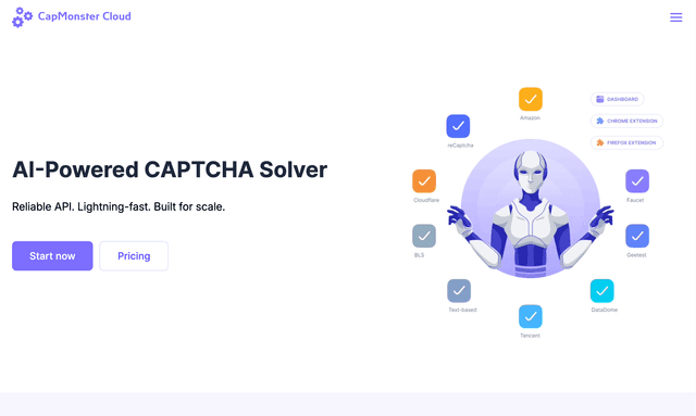CapMonster Cloud: AI-Powered CAPTCHA Solver