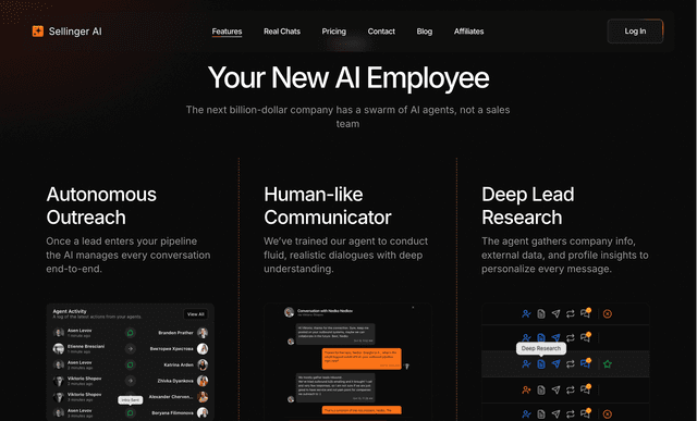Sellinger AI: Autonomous AI LinkedIn Outreach