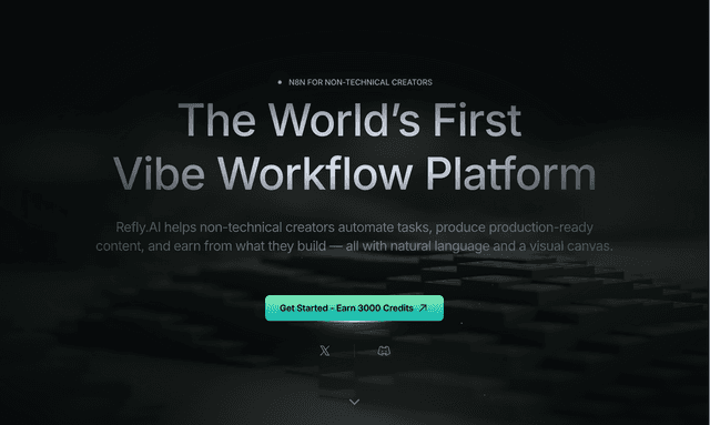 Refly AI: The World’s First  Vibe Workflow Platform