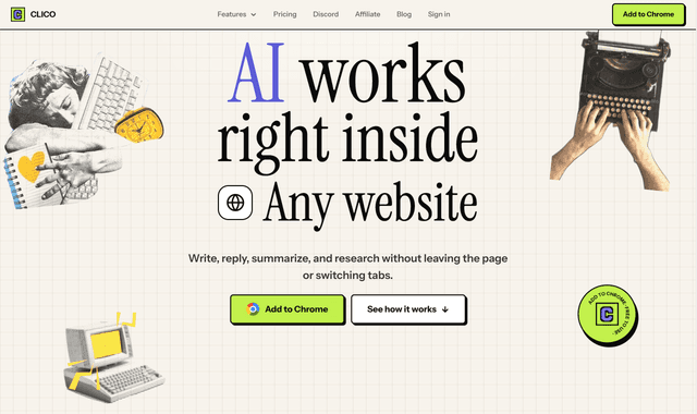 Clico : Every text box, supercharged.