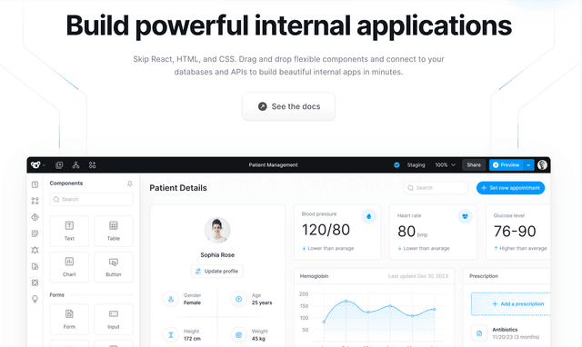 Superblocks : Build powerful internal applications