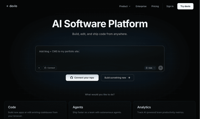 Devlo:AI Engineering Productivity Platform