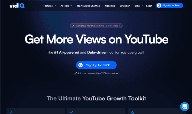 Vid IQ:AI-powered YouTube growth platform