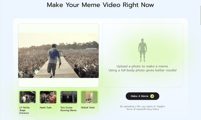Viggle: Make Your Meme Video Right Now
