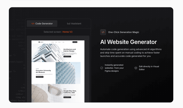 Codejet Design and publish websites faster