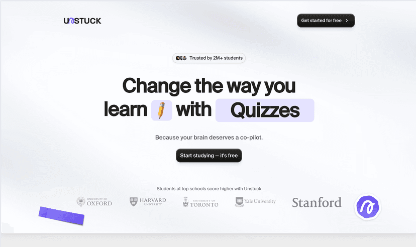 Unstuckstudy