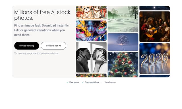 Stock Cake: AI stock photos.