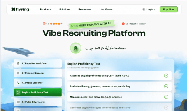 Hyring :Building AI agents for HR 