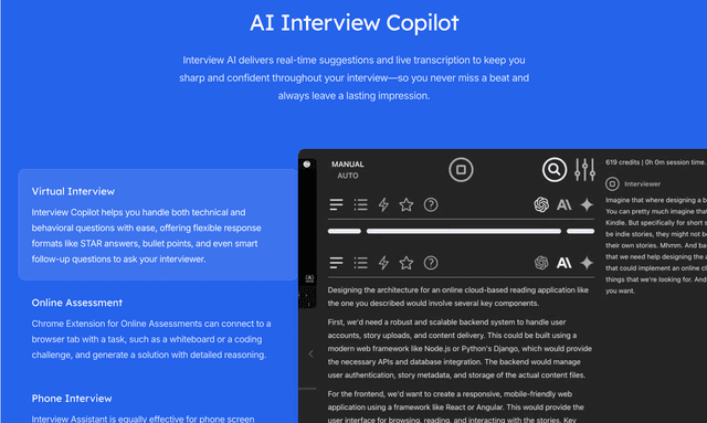 Interviews Chat: Interview Prep & Copilot