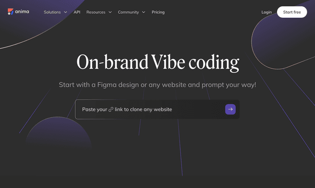 Anima on-brand vibe coding
