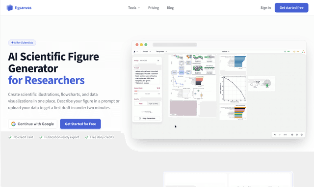 Fig Canvas :AI Scientific Figure Generator for Researchers