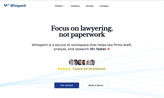 Whisperit : Focus on lawyering, not paperwork