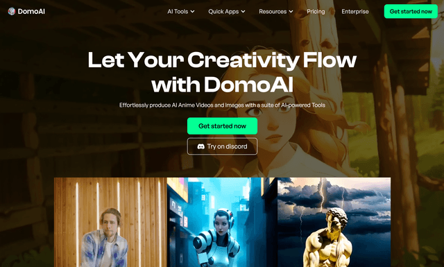 Let your creativity flow with Domo AI