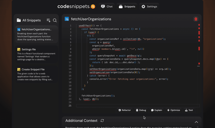 Code Snippets AI