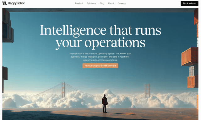 Happy Robot :Intelligence that runs your operations