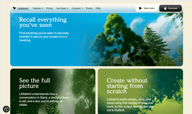 Littlebird :The only full-context AI