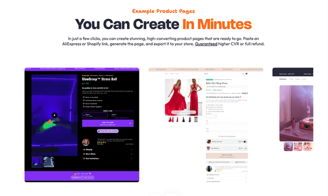 Persuva AI: Product Pages in One Click