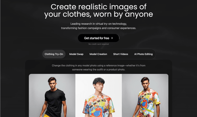 Fashn : Create realistic images of your clothes, worn by anyone