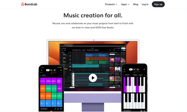 BandLa: The free music app that lets you create, collaborate, and share your music with the world.