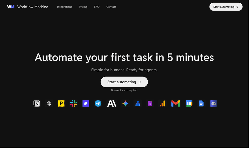 Workflow Machine