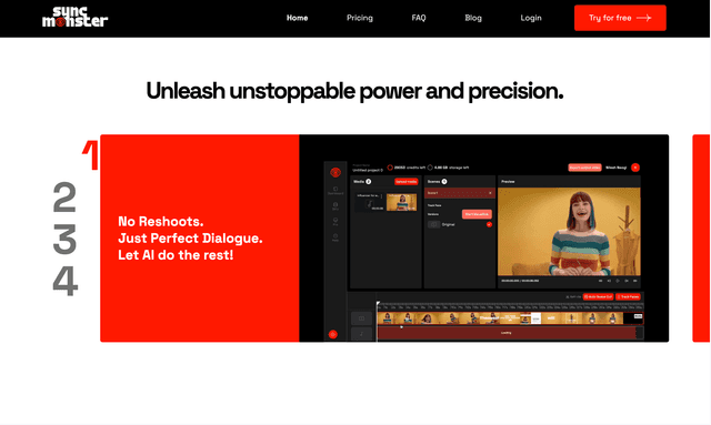 Sync Monster Unleash unstoppable power and precision.