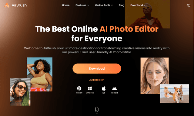 Air Brush The Best Online AI Photo Editor for Everyone