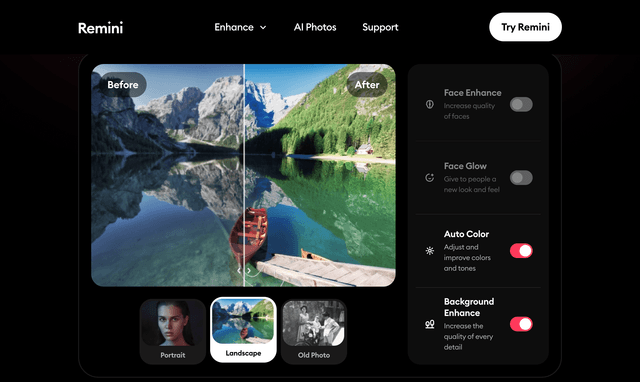 Remini: The only photo and video enhancer you'll ever need