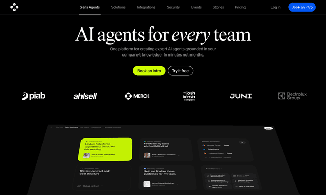 Sana: AI agents for every team