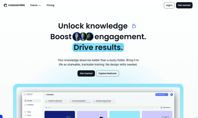 Coassemble unlock knowledge boost engagement drive results.
