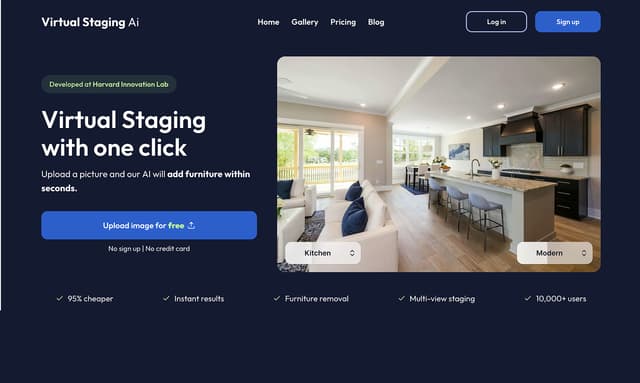 Virtual Staging with one click