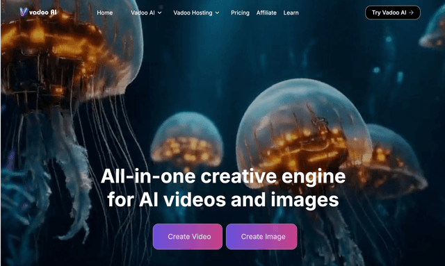 Vadoo AI: All-in-one creative engine for AI videos and images