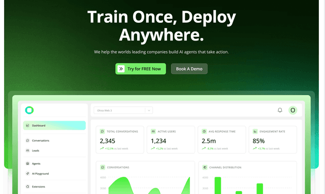 Olivia Network AI : Train Once, Deploy Anywhere.