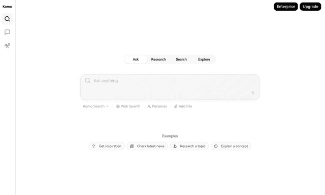 Komo AI Search