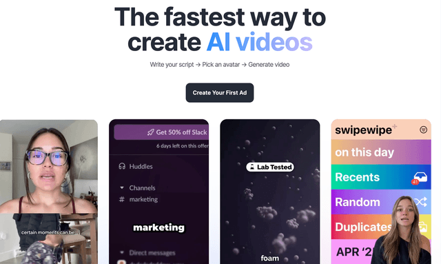 Make UGC:The fastest way to create AI videos