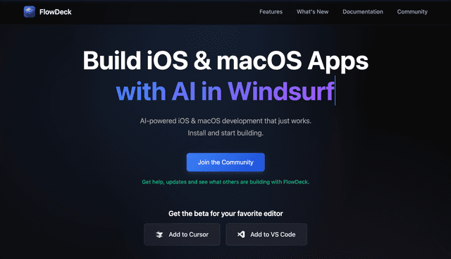 Flowdeck: Build iOS & macOS Apps with AI in Windsurf